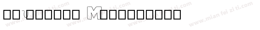Rounded-X Mgen字体转换